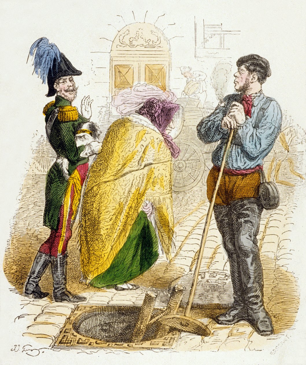 Chaque métier a sa valeur, de 100 Proverbes - Grandville (1803-47)