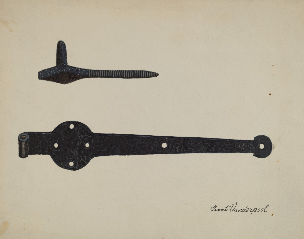 Quincaillerie (charnière) - Grant Vanderpool