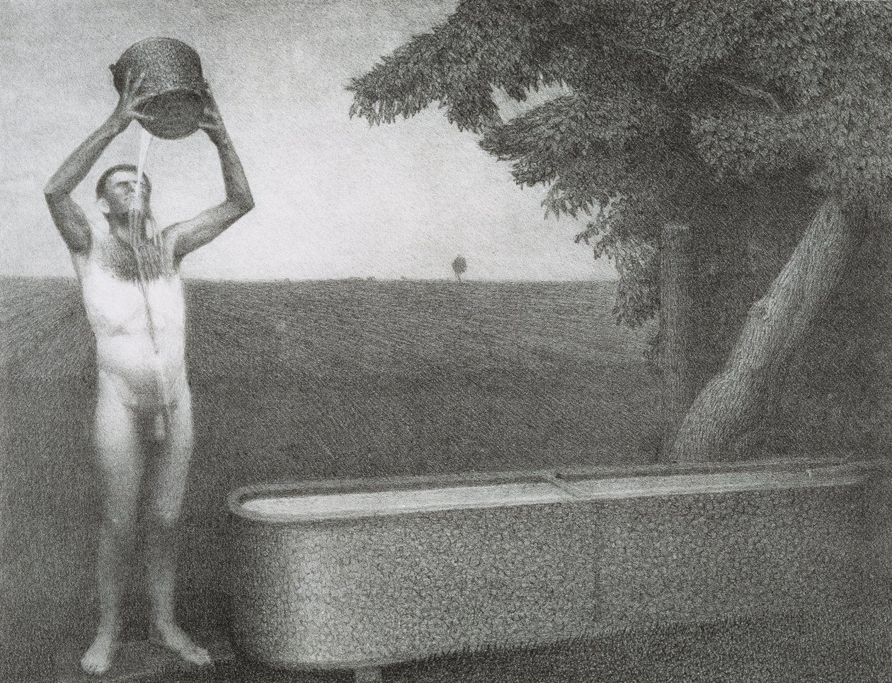 Nuit torride, 1939 - Grant Wood