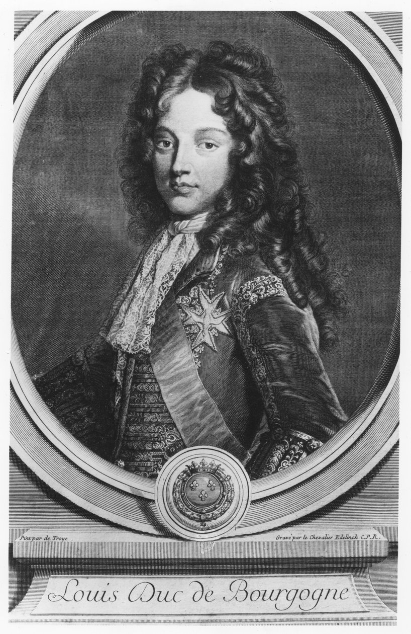 Louis, Duc de Bourgogne - Gérard Edelinck