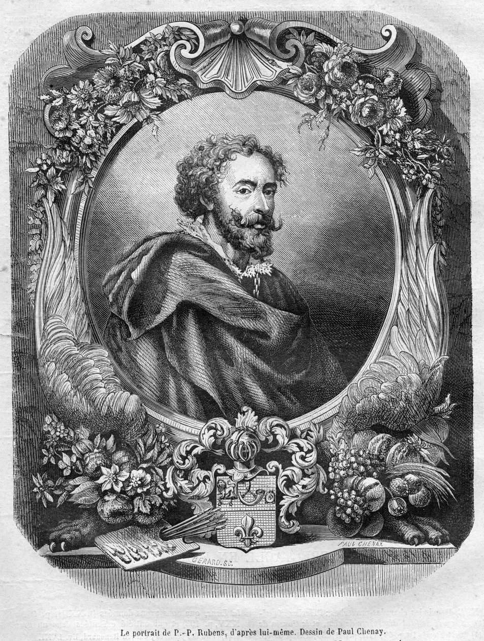 portrait gravé - Gérard Rubens