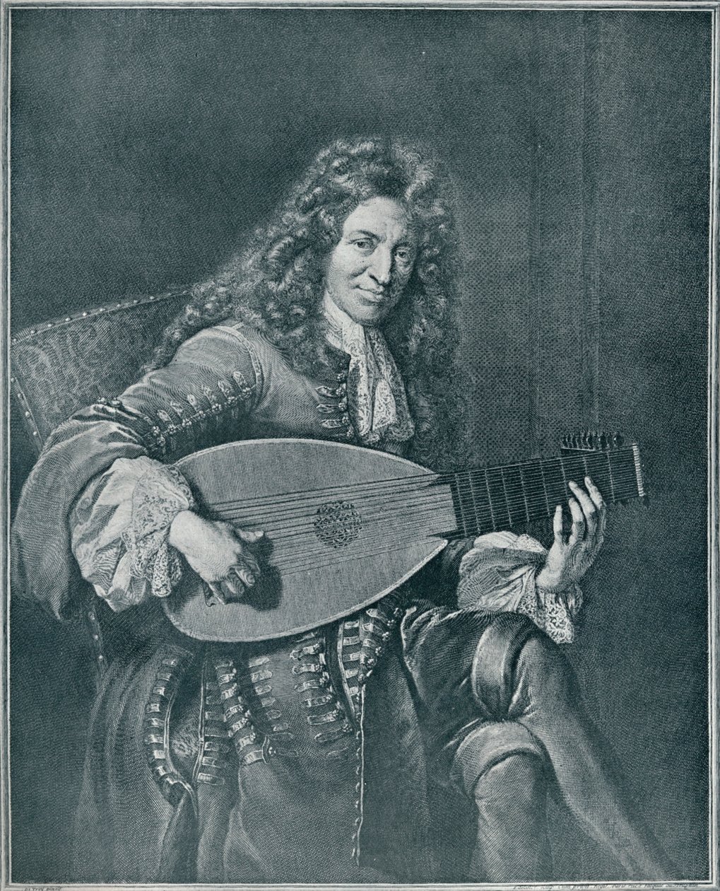 Charles Mouton, vers 1626-1710. Luthiste et compositeur de luth français, 1909 - Gérard Edelinck