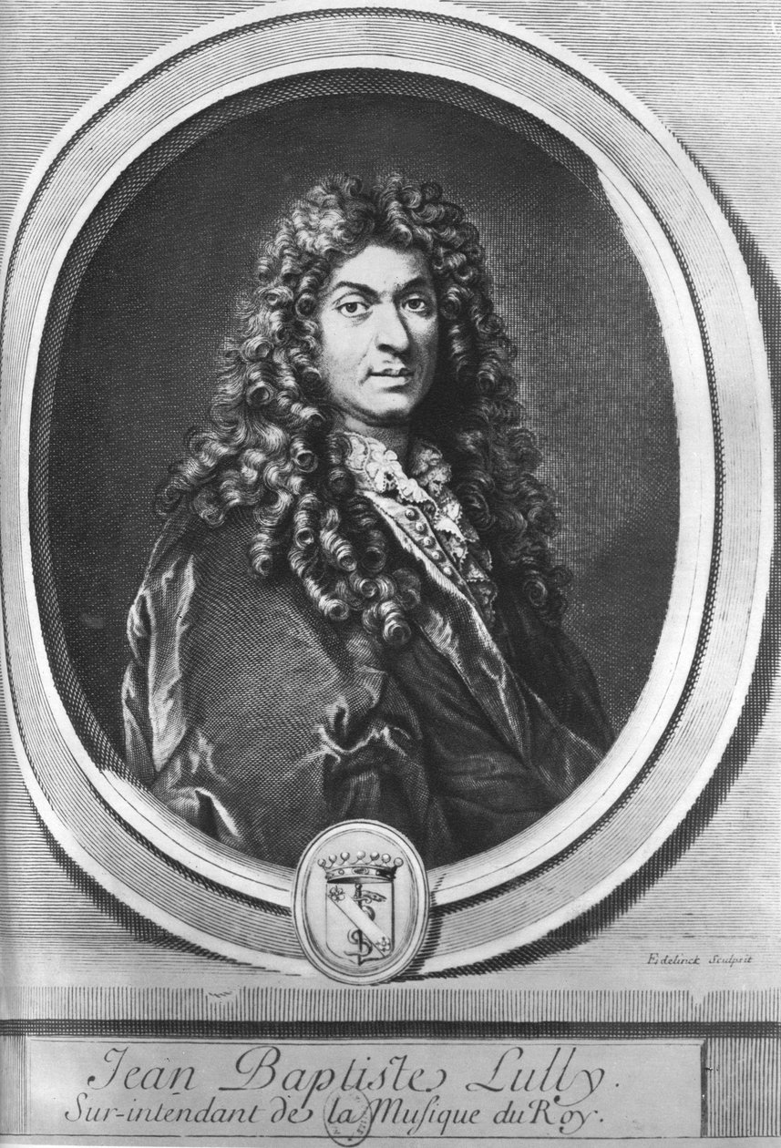 Jean-Baptiste Lully, compositeur français né à Florence - Gérard Edelinck