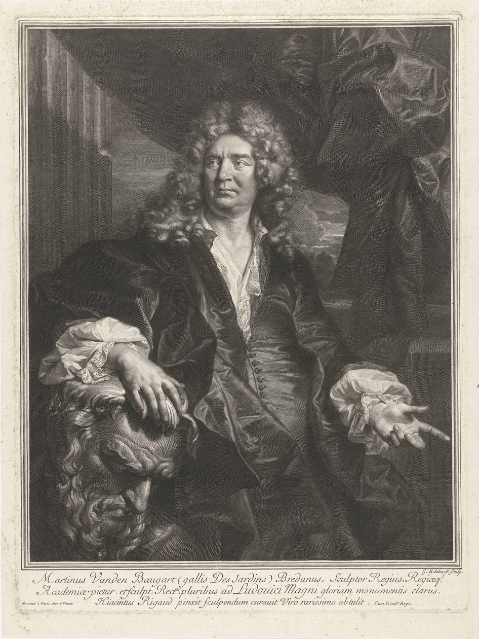 Portrait de Martin Desjardins - Gérard Edelinck