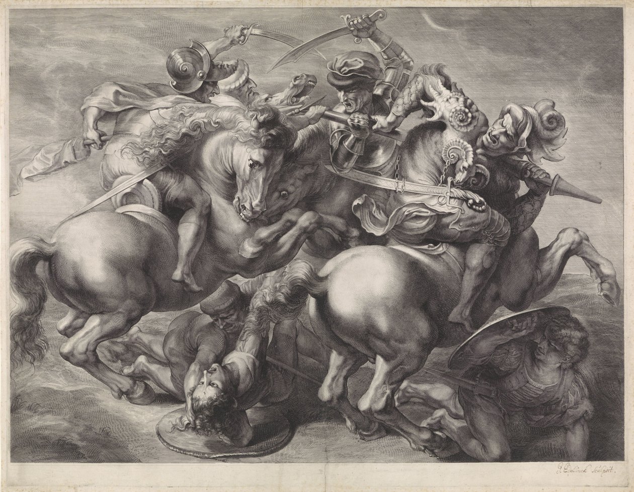 Combat de cavaliers - Gérard Edelinck