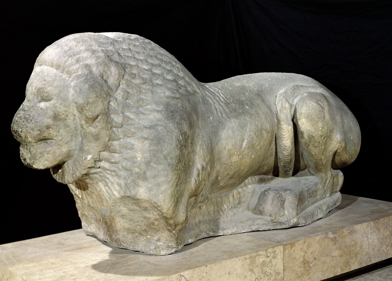 Lion de Milet (marbre) - Greek