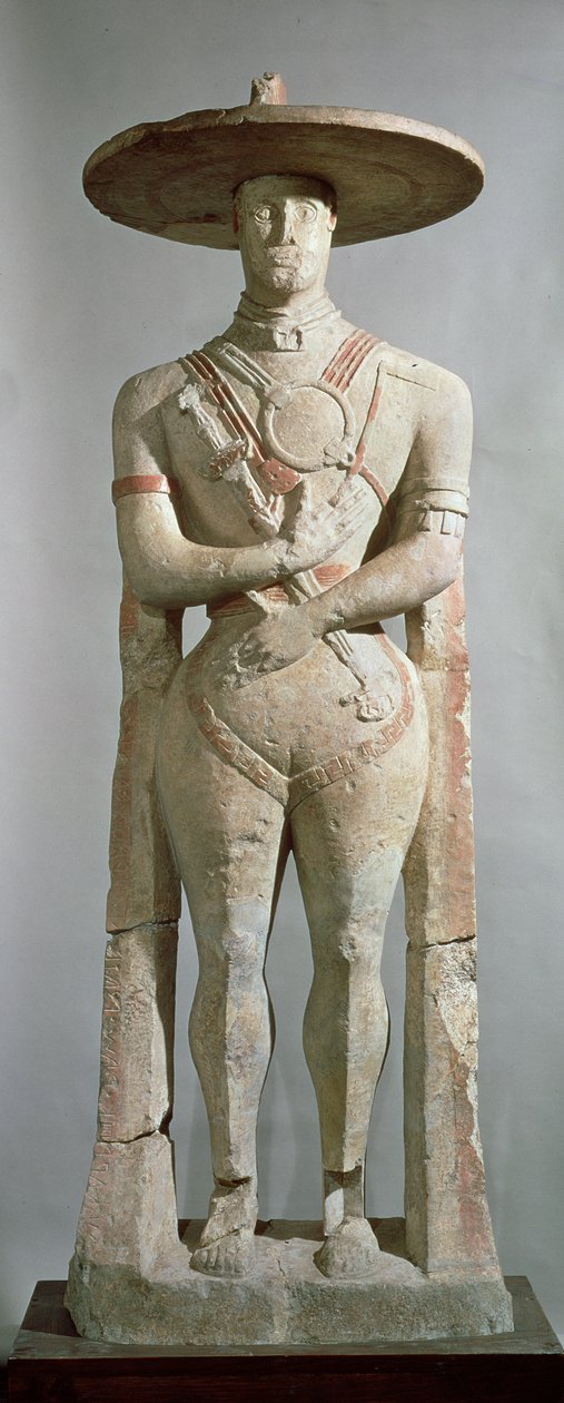 Le Guerrier de Capistrano (terre cuite) - Greek