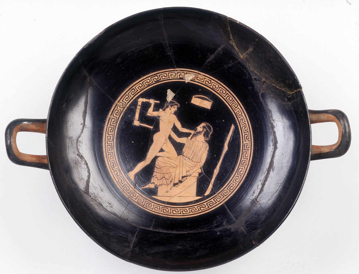 Peinture sur coupe : Représentation d