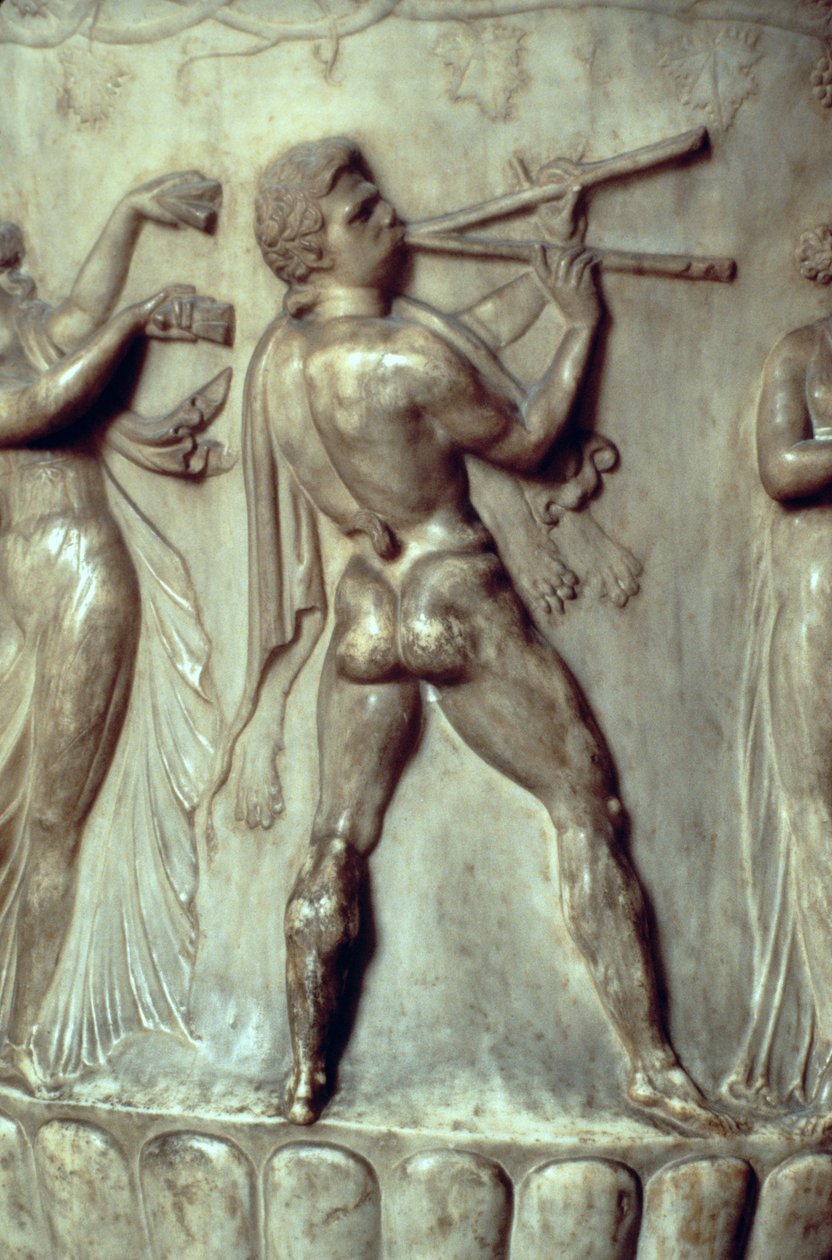 Le Cratère Borghèse (détail) - Greek