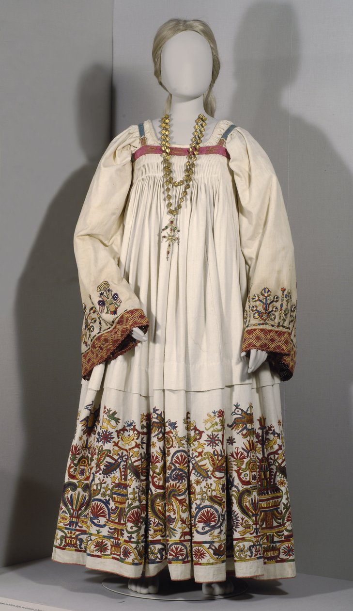 Costume féminin de Kriti - Greek School