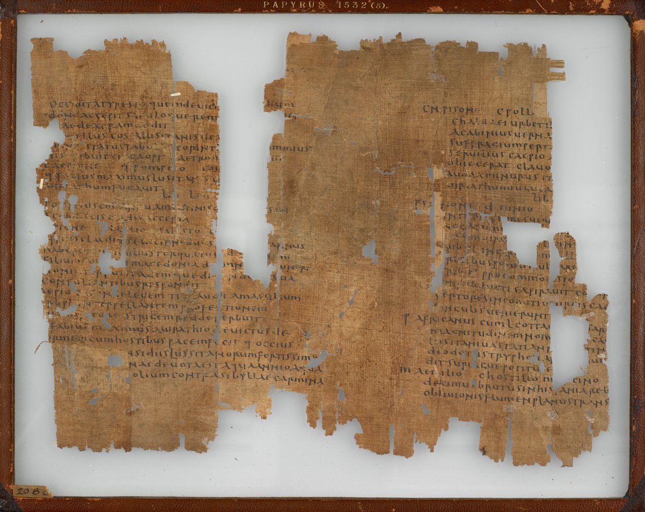 Papyrus 1532 (5), Épitomé de Tite-Live, 3e-4e siècle - Greek School