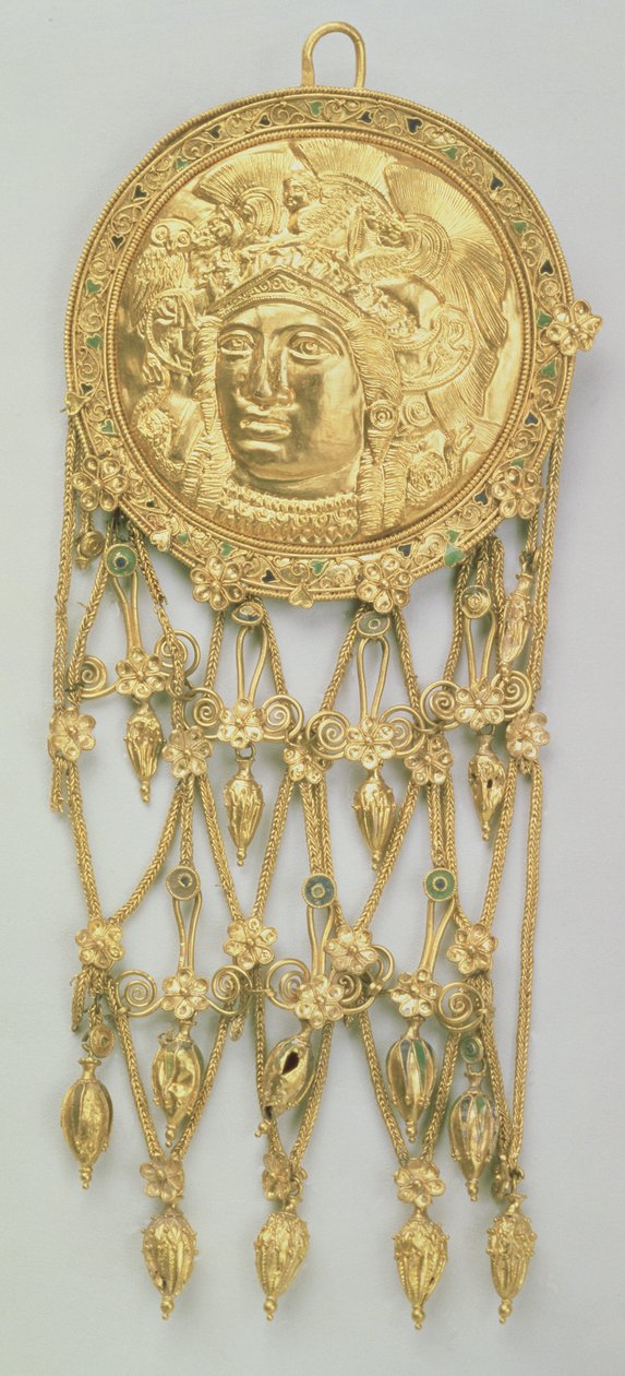 Pendentif avec la tête d
