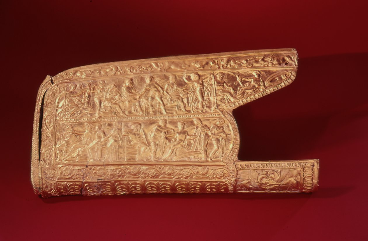 Gorytus avec décoration en relief, fin du IVe-début du Ve siècle av. J.-C. - Greek School