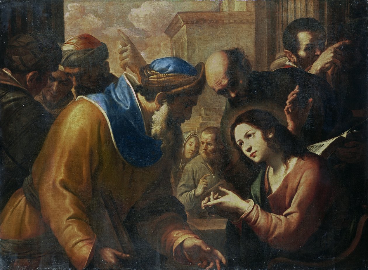 Le Christ disputant avec les docteurs, vers 1660 - Gregorio Preti