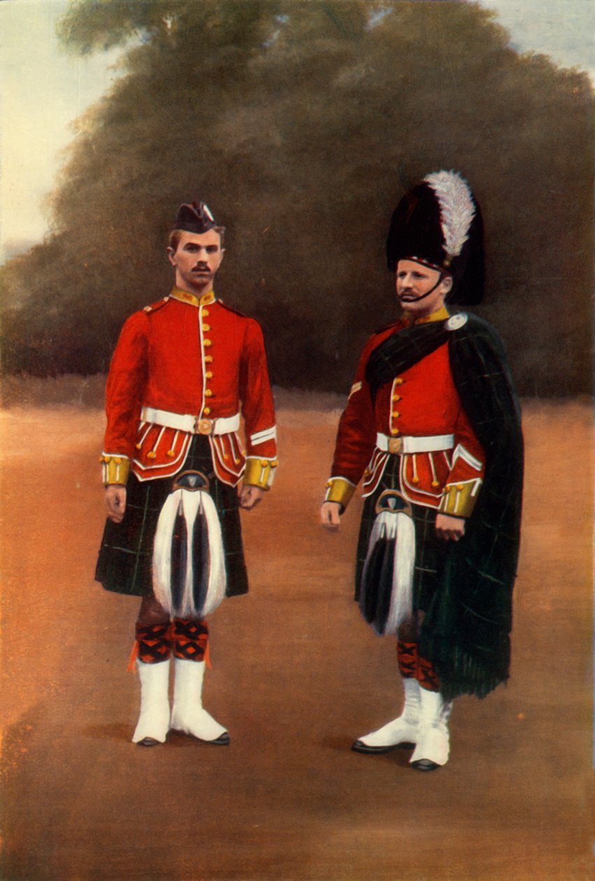 Soldat et Caporal des Gordon Highlanders, 1900 - Gregory and Co