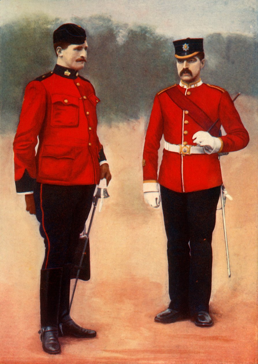 Adjoint du Surrey occidental et sergent-major du Surrey oriental - Gregory and Co