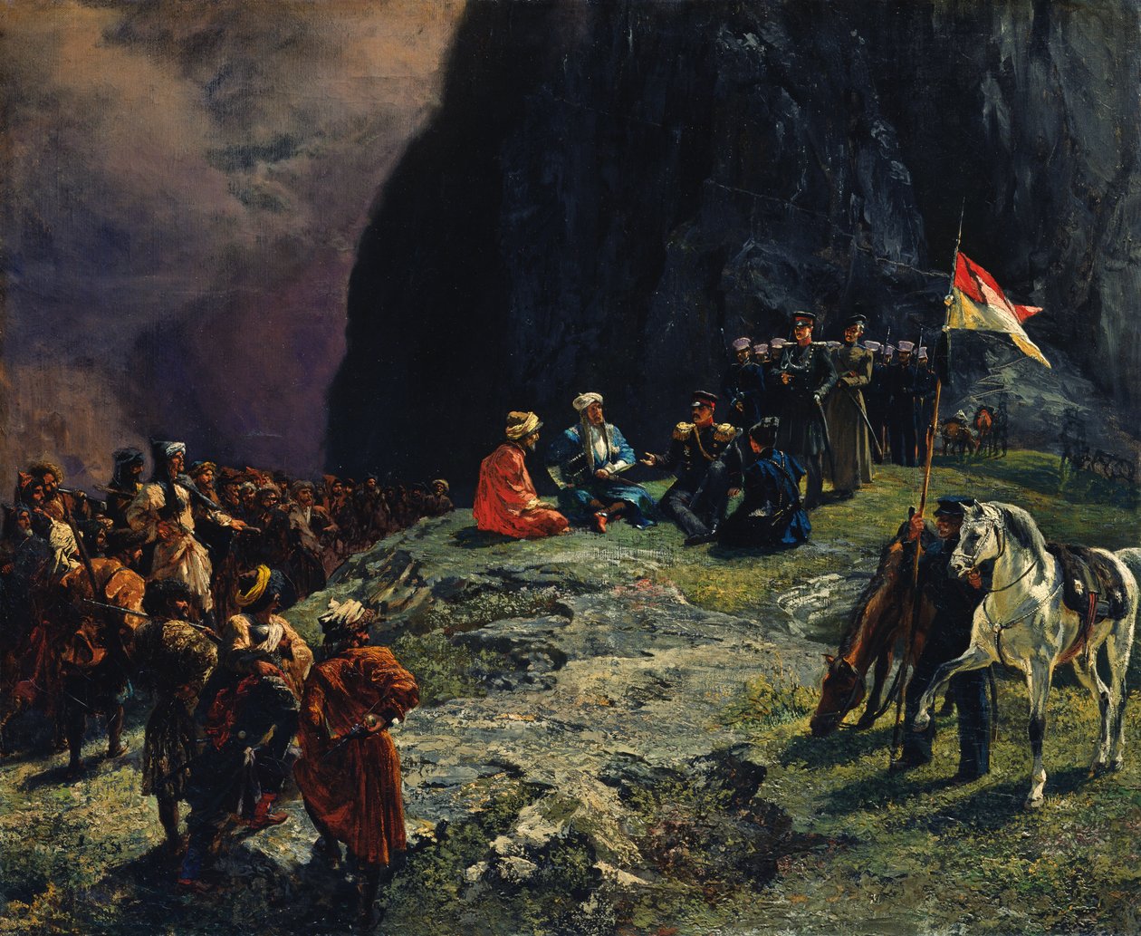 La rencontre du général Kluke von Klugenau et de l