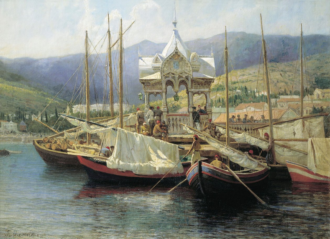 Port de Yalta - Grigori Grigoryevich Myasoedov