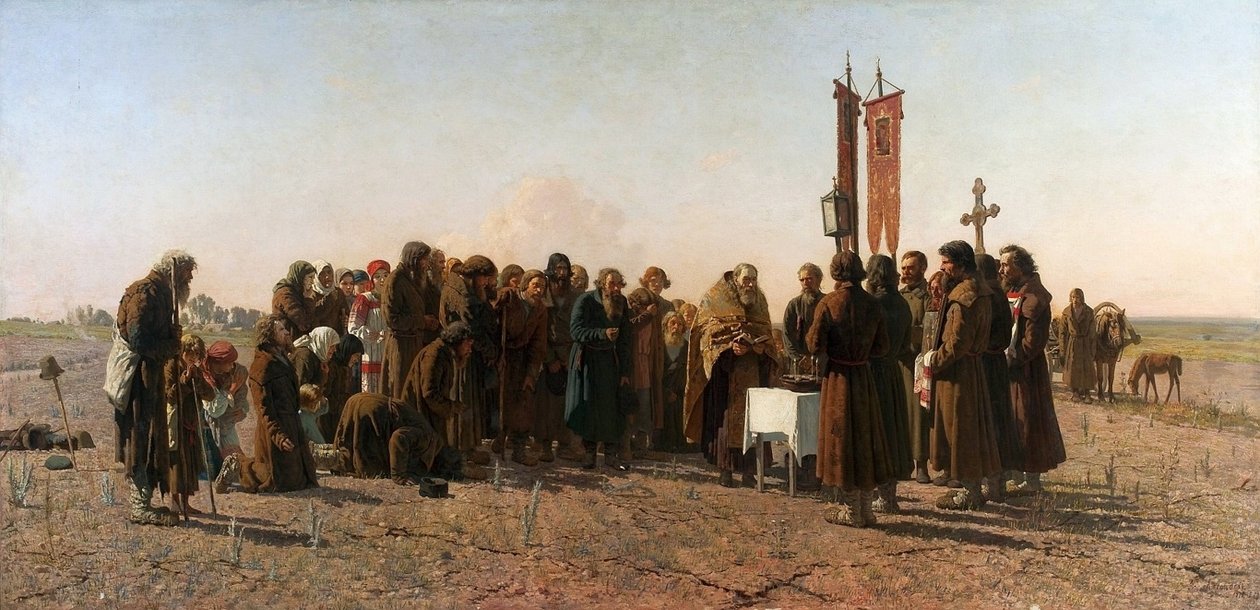Une prière en temps de sécheresse - Grigoriy Myasoyedov