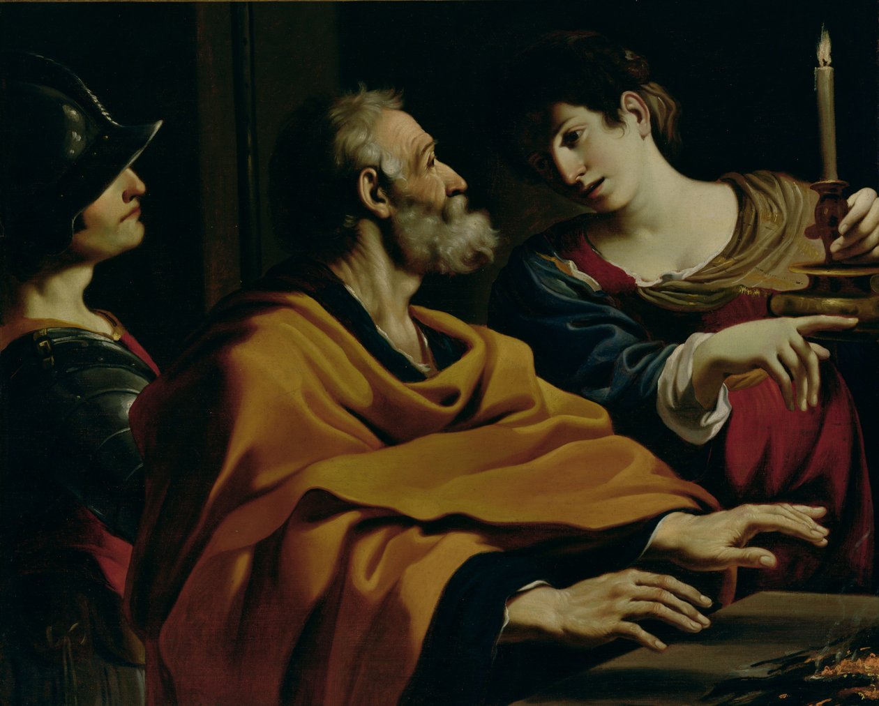 Le Renoncement de Saint Pierre - Giovanni Francesco Barbieri