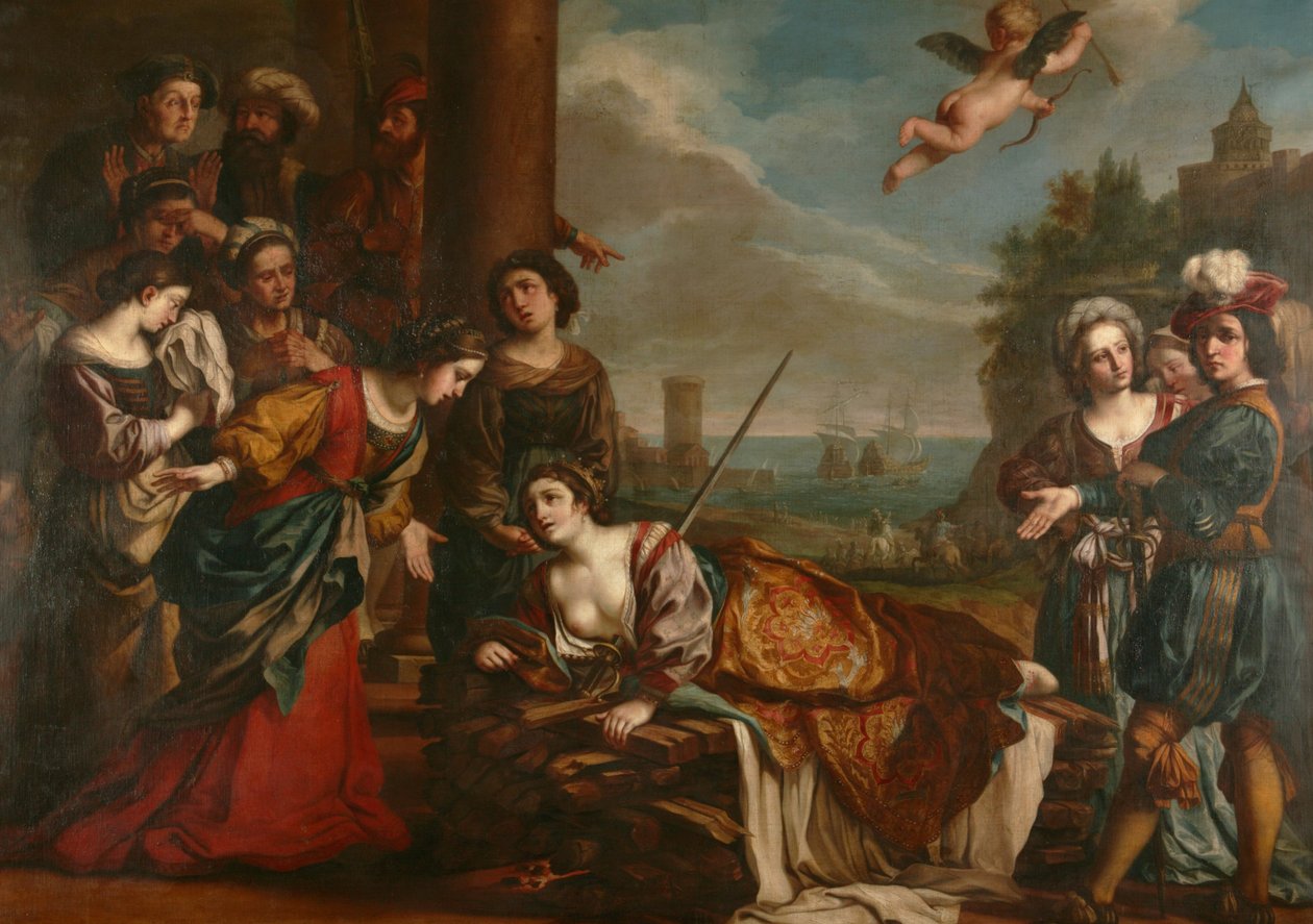 La Mort de Didon - Guercino (1591 1666) (after)