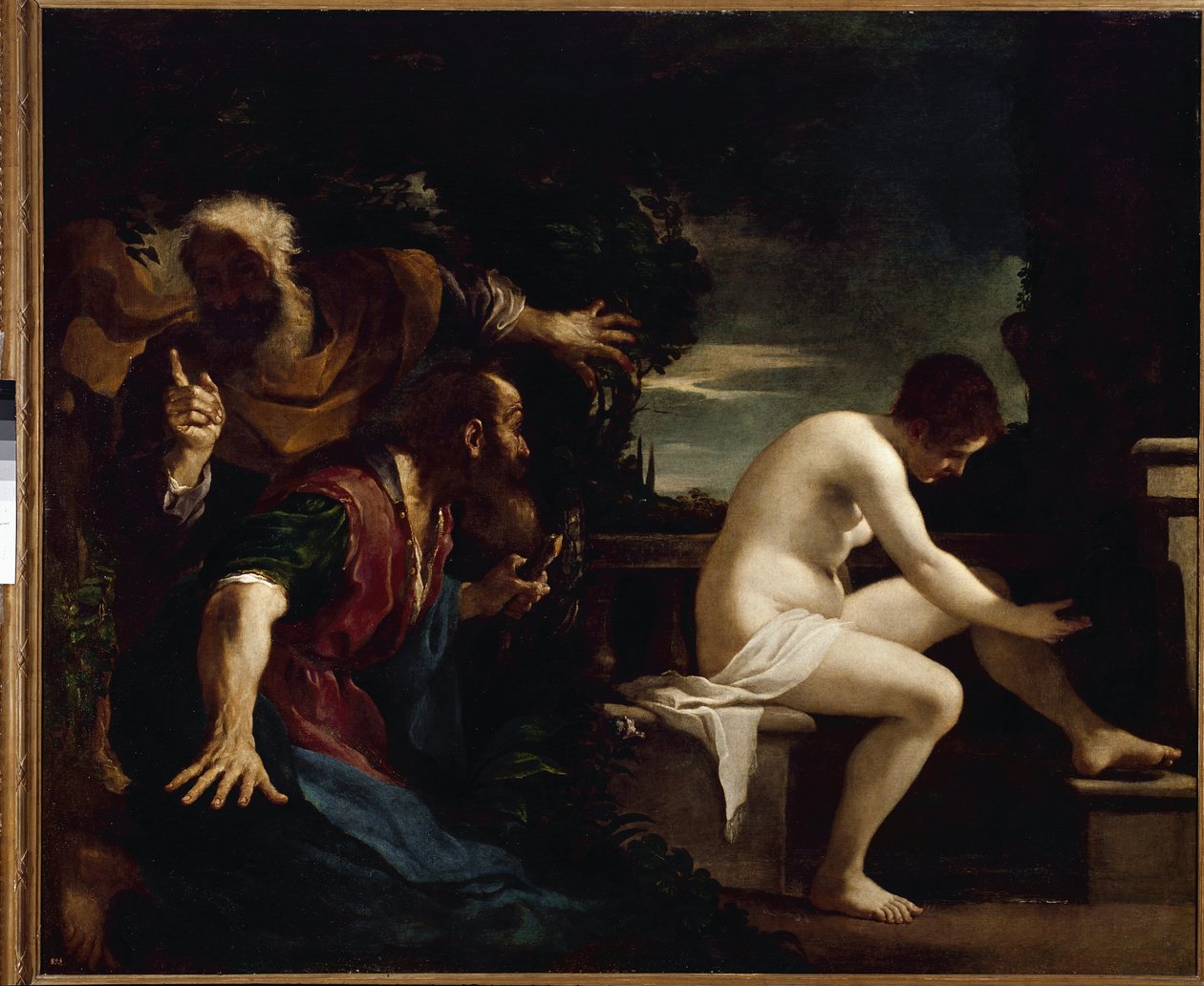 Suzanne et les vieillards - Guercino