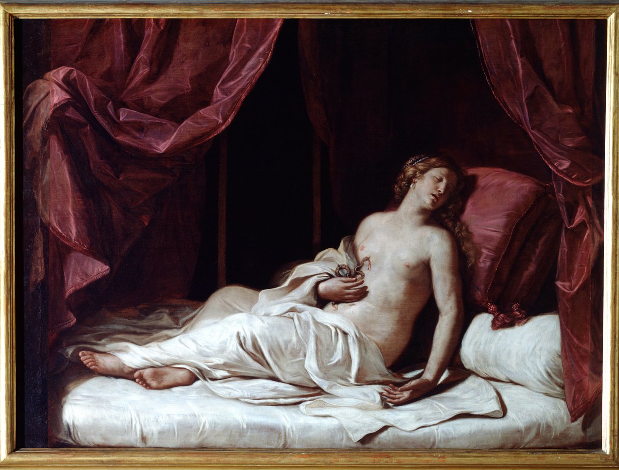 La mort de la reine Cléopâtre - Guercino