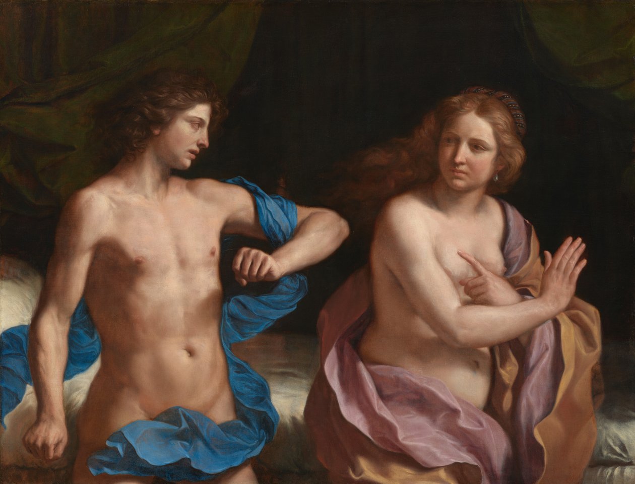 Amnon et Tamar - Guercino