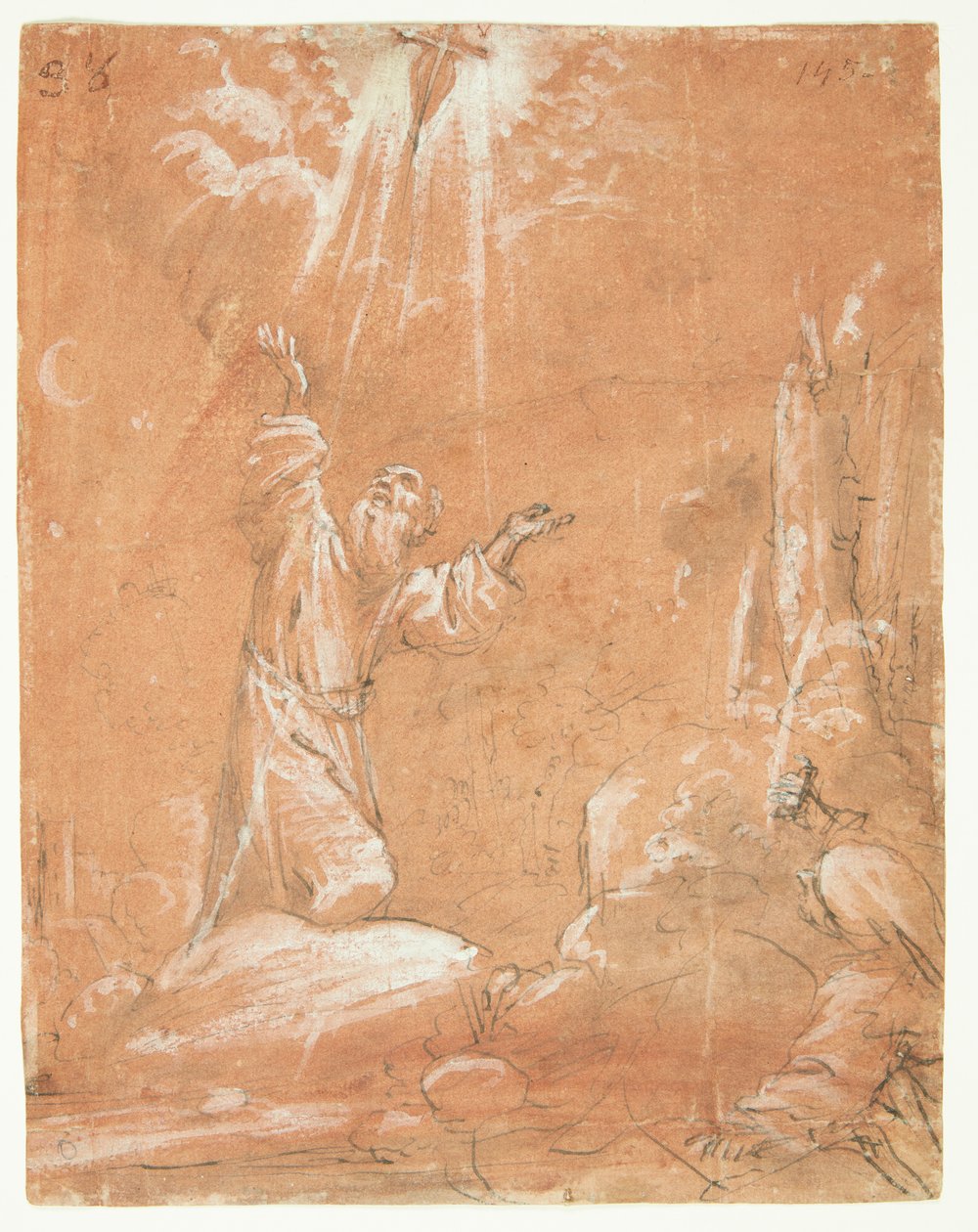 La stigmatisation de Saint François d