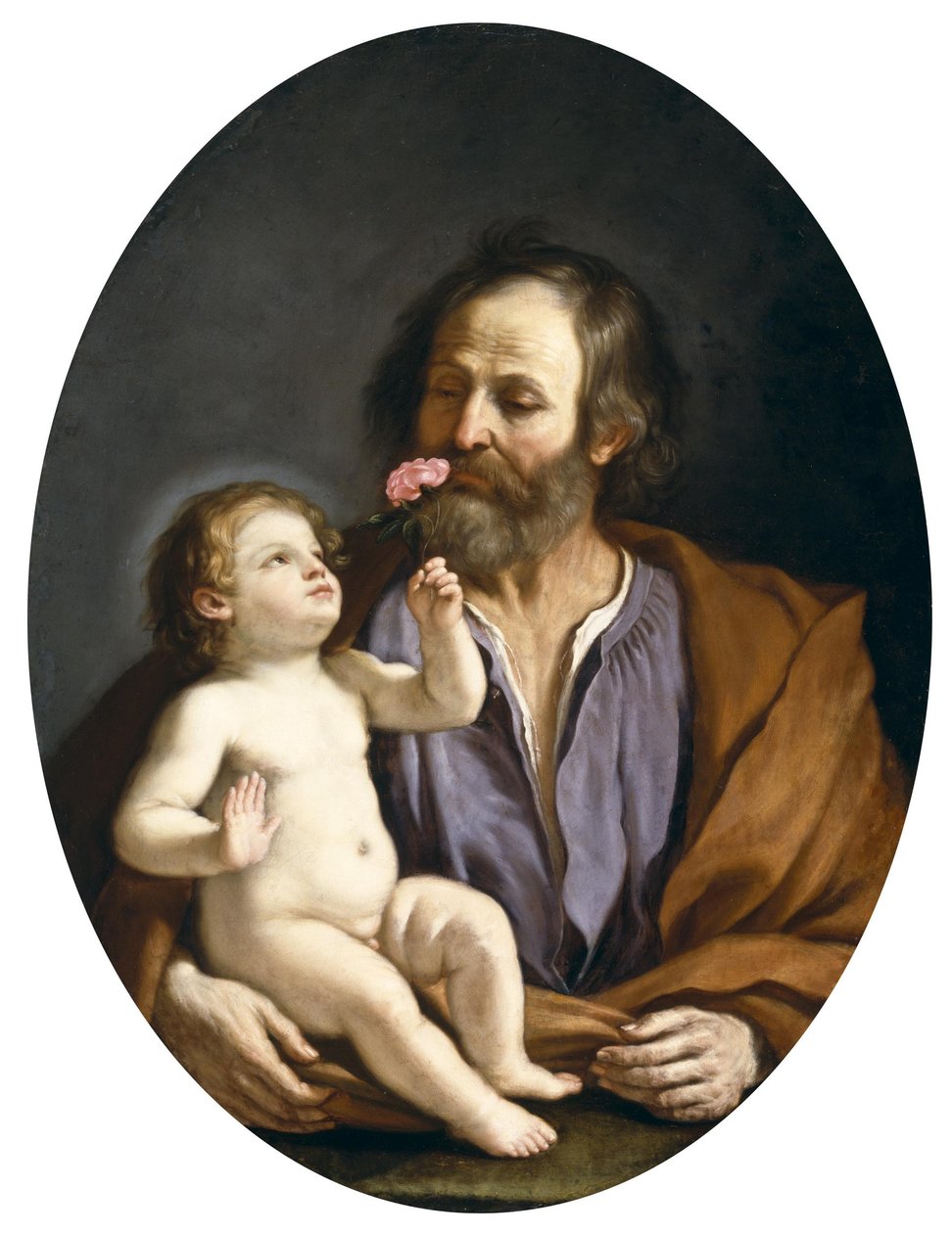 Guercino - Saint Joseph avec l