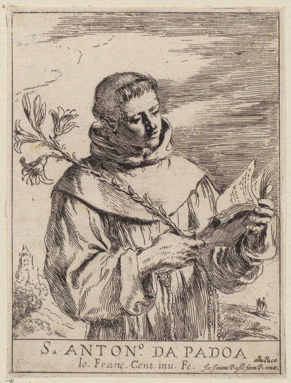 Saint Antoine de Padoue - Guercino