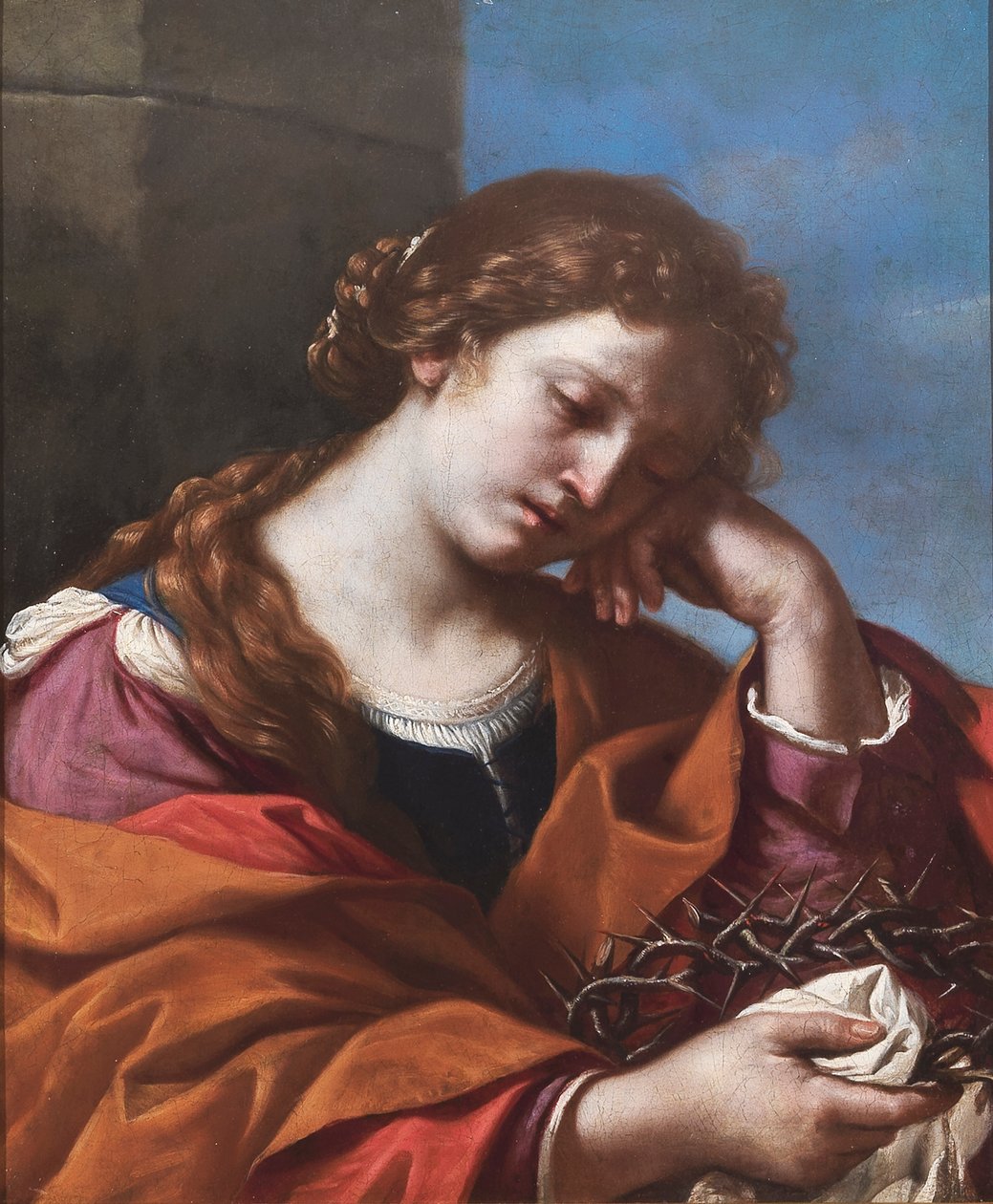Marie Madeleine avec la couronne d