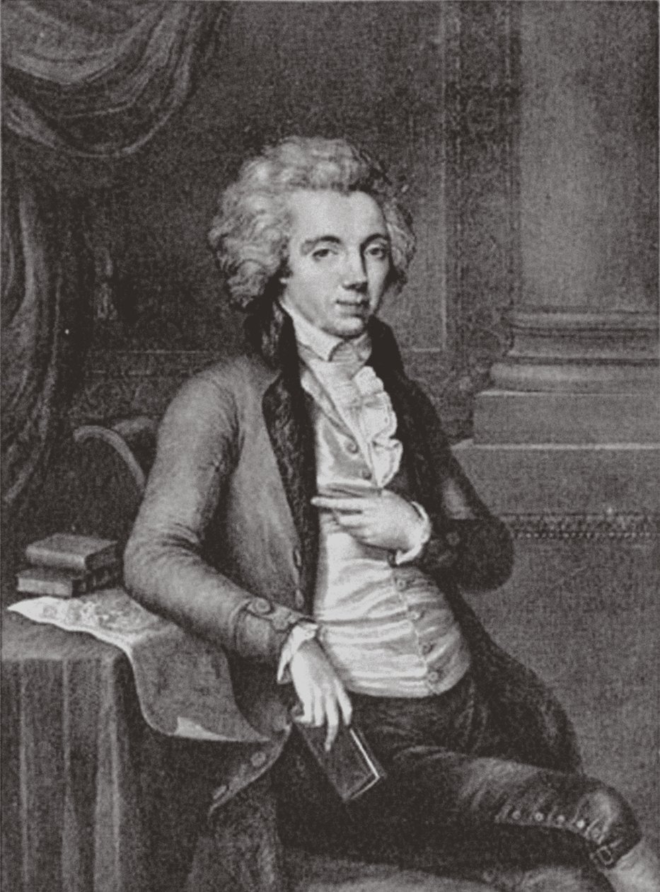 Portrait du comte Pavel Martynovich Skavronsky 1757-1793, 1791 - Guglielmo Morghen