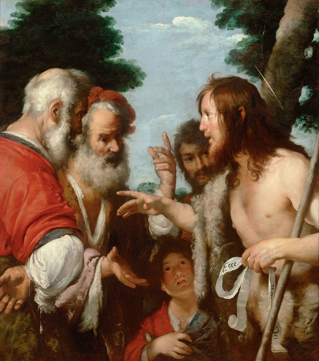 Le Baptême du Christ - Guido Reni