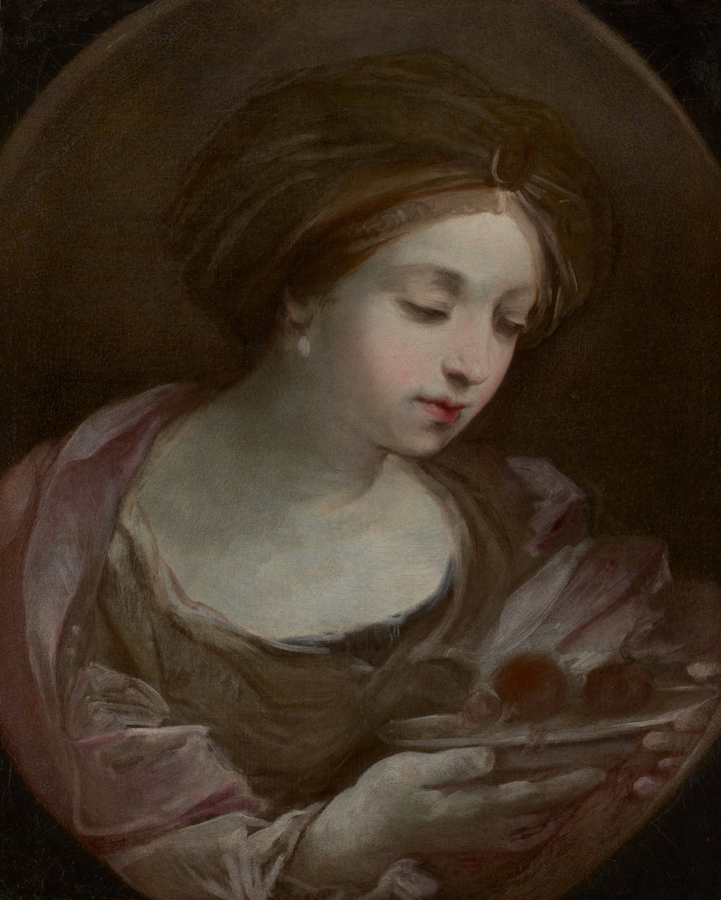 Buste de femme portant un turban - Guido Reni