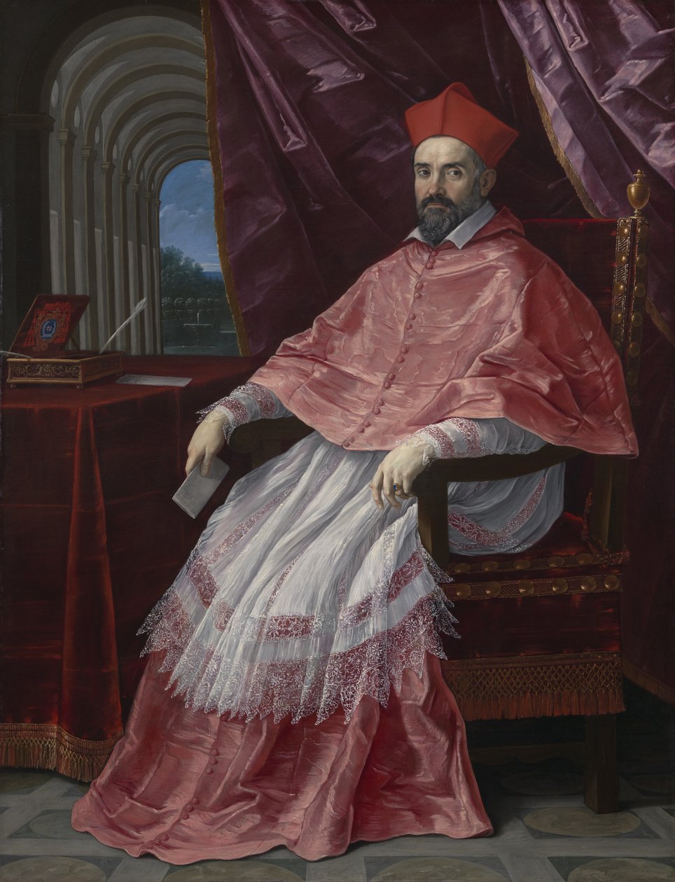 Le cardinal Roberto Ubaldini (1581-1635), légat pontifical à Bologne - Guido Reni