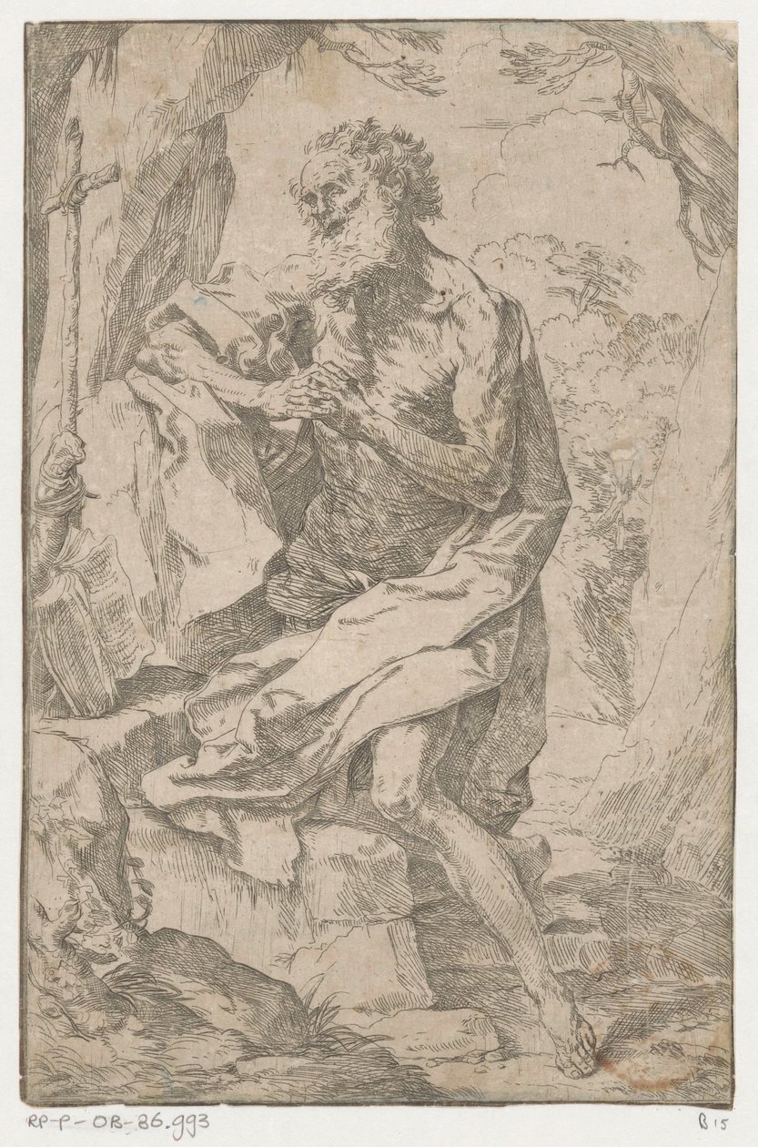 Saint Jérôme dans le désert - Guido Reni