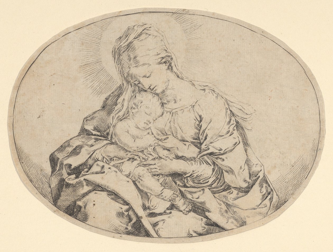 La Vierge tenant l