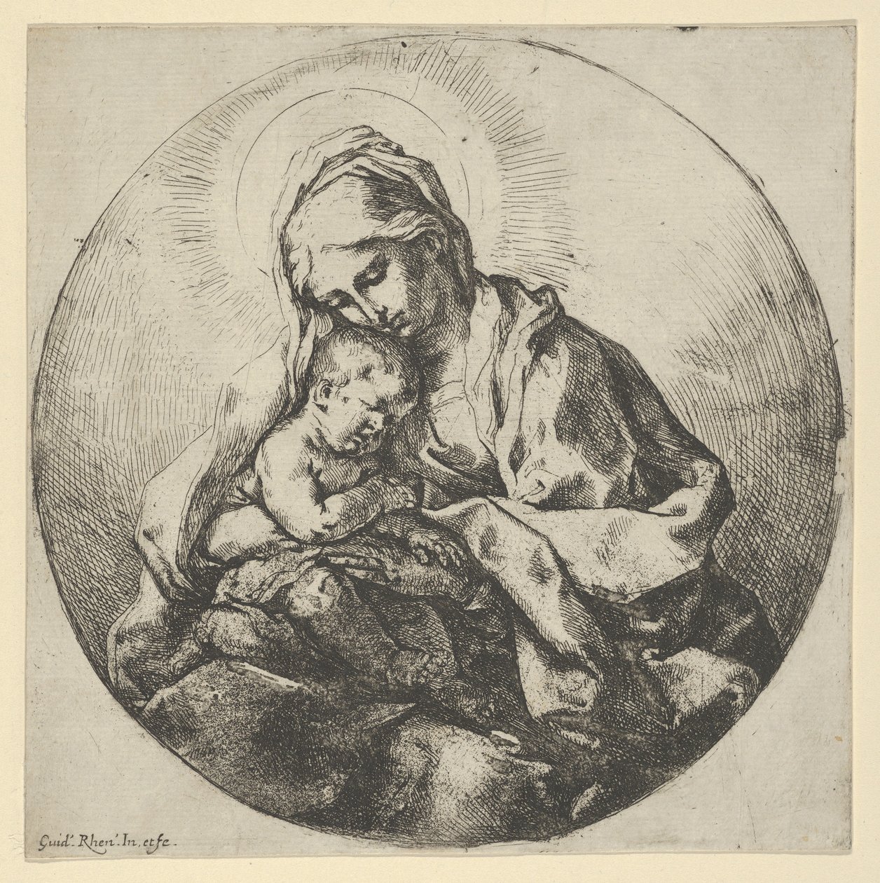 La Vierge tenant l