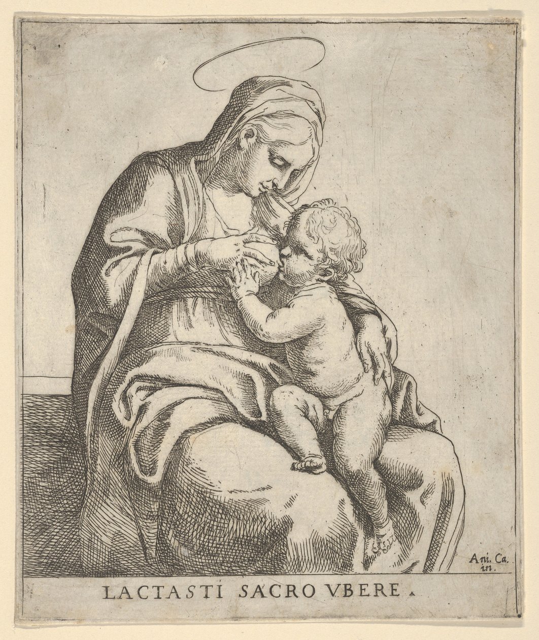 La Vierge allaitant l