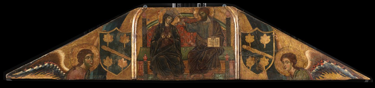 Couronnement de la Vierge, c.1260 - Guido da Siena