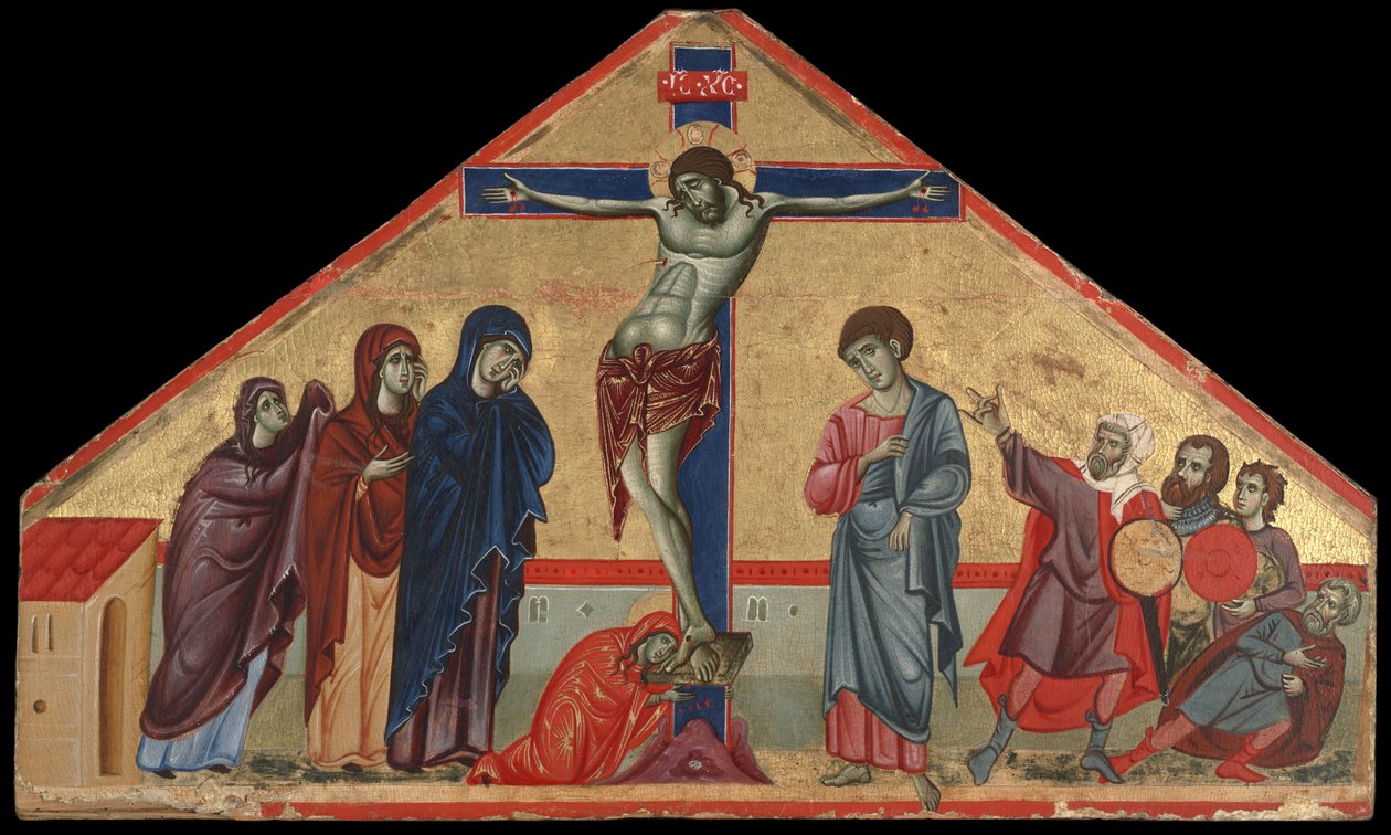 La Crucifixion - Guido da Siena