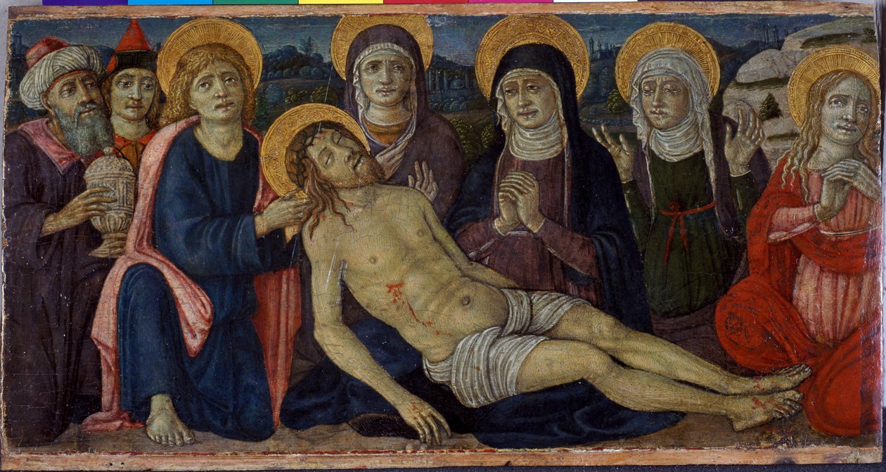La lamentation du Christ - Guidoccio di Giovanno Cozzarelli