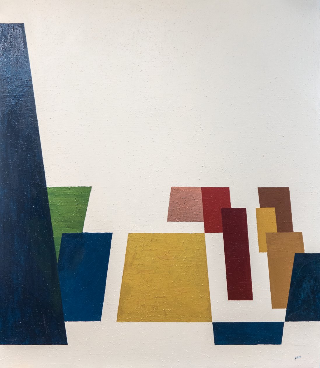 Las Meninas Suprematistas, 2018 (huile sur toile) - Guilherme Pontes