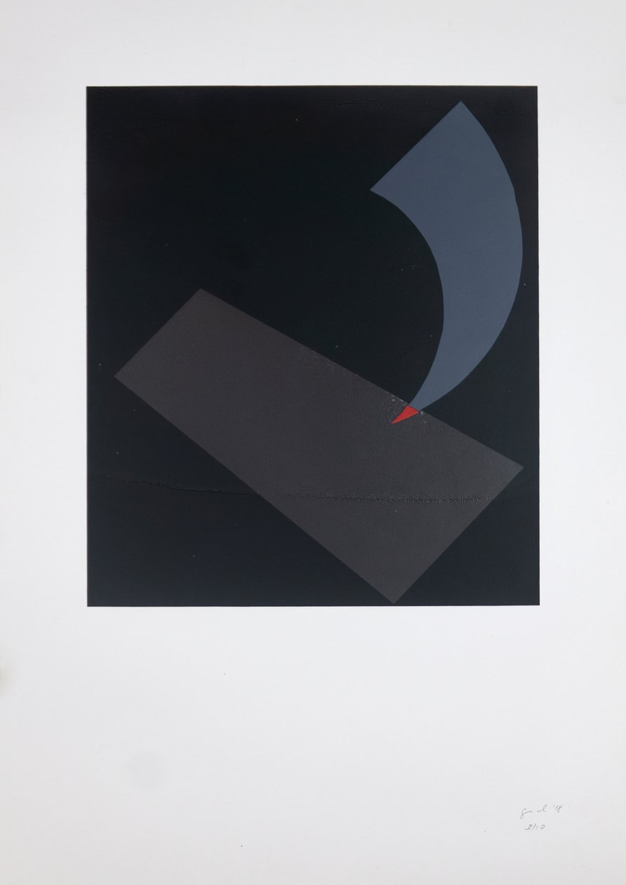 Prométhée blessé en sérigraphie, 2018 - Guilherme Pontes