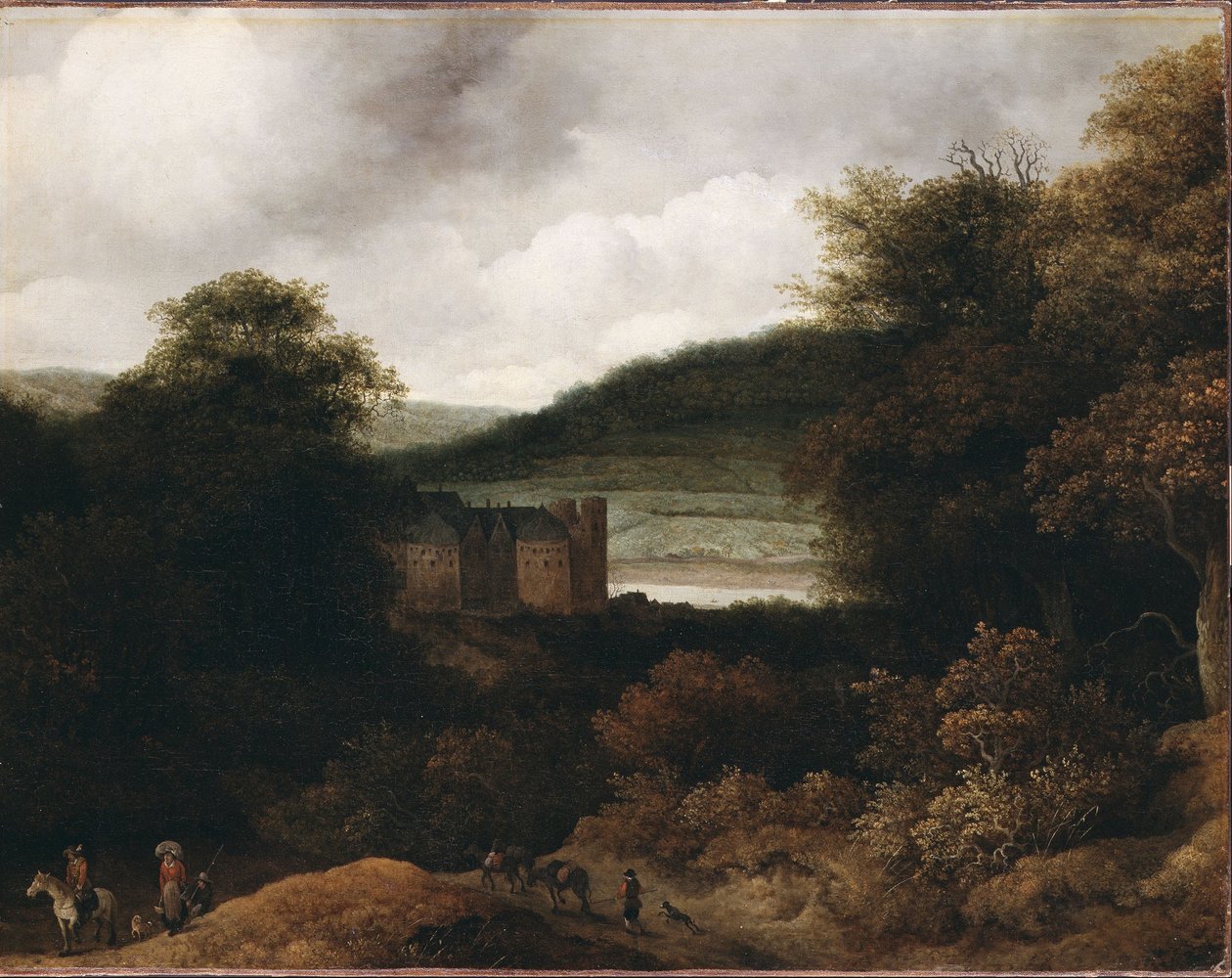 Vue sur le Rhin - Guillam Dubois