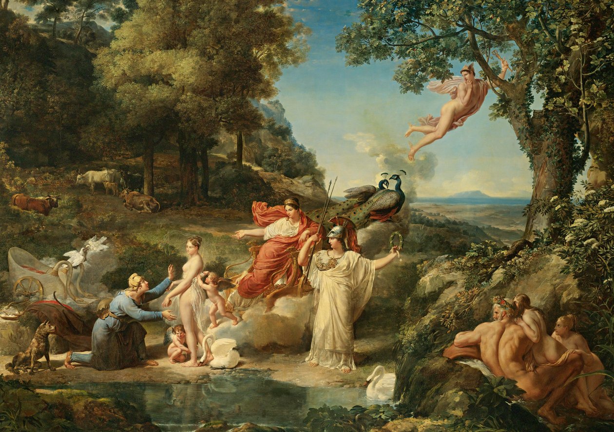 Le jugement de Paris - Guillaume Guillon Lethière