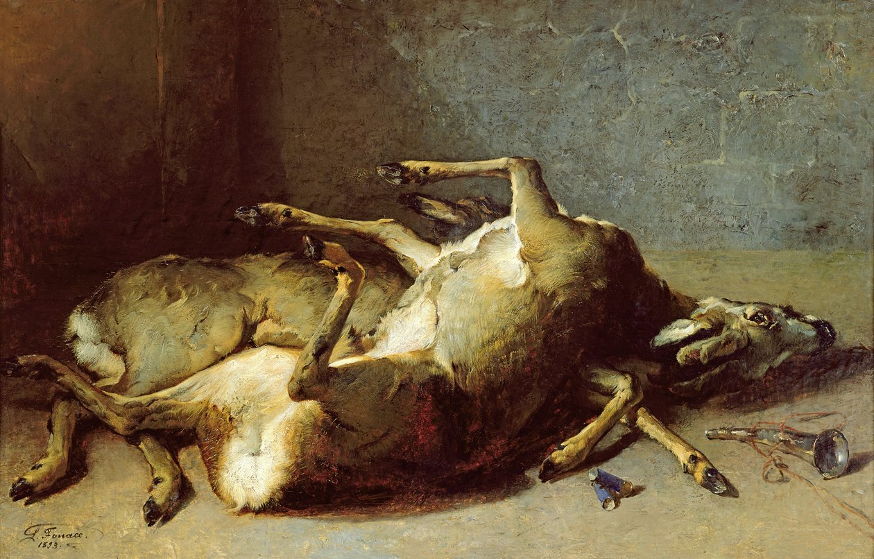 Chevreuil, 1893 - Guillaume Romain Fouace