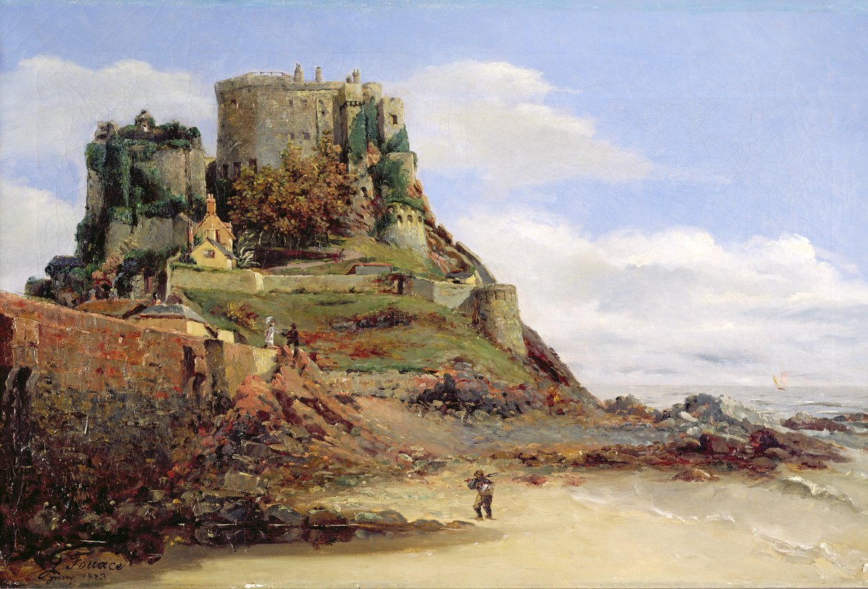 Vue de Jersey, 1883 - Guillaume Romain Fouace