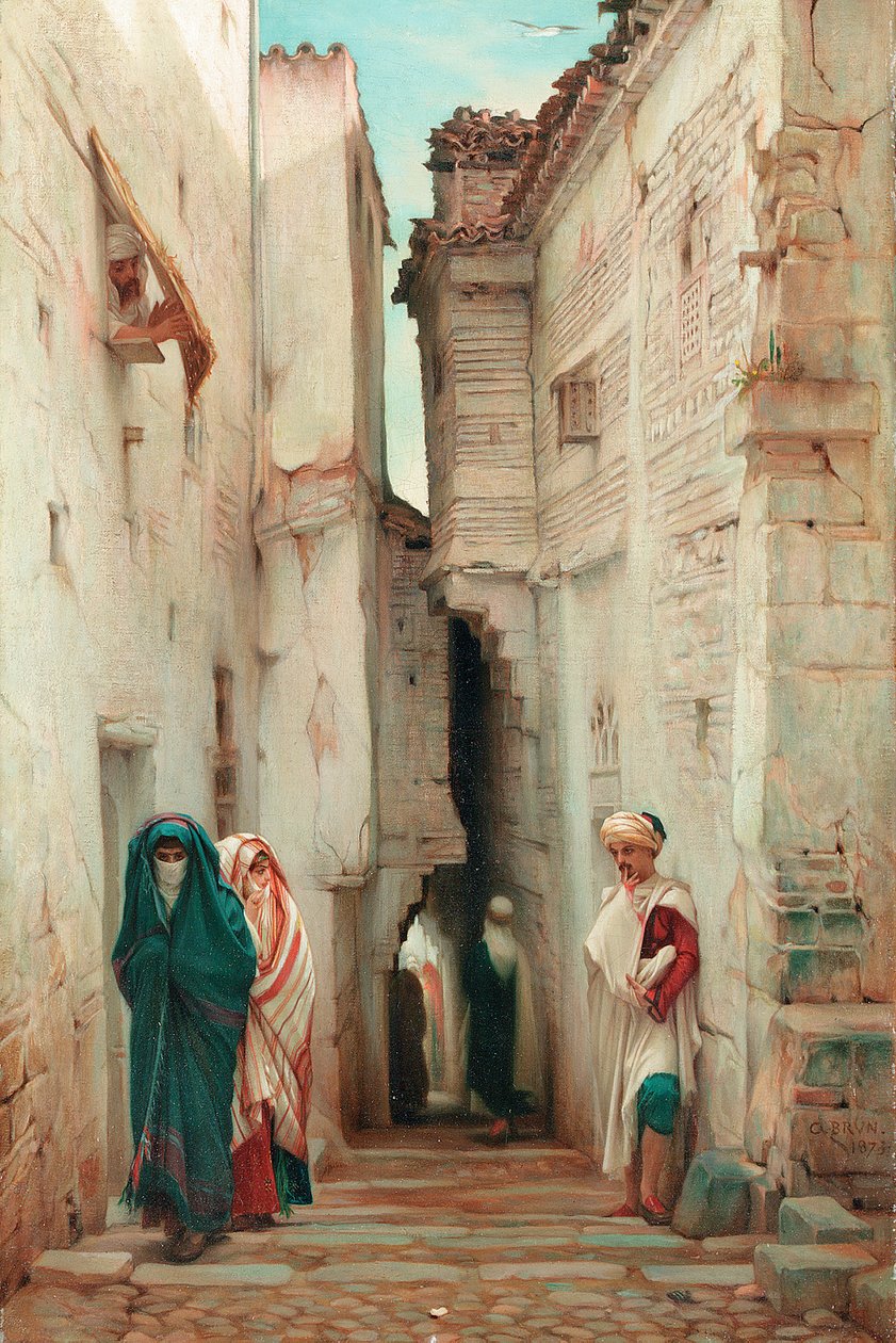 Un admirateur secret, 1873 - Guillaume Charles Brun
